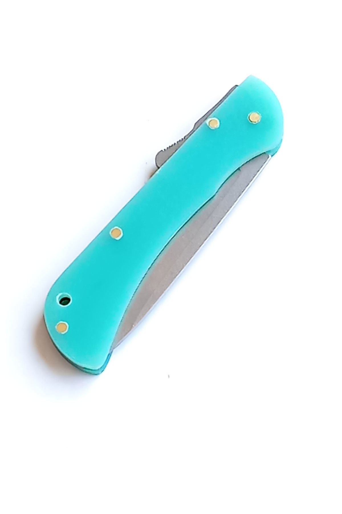 Bordo G10 Su Yeşili Katlanır Çakı - Görsel 2